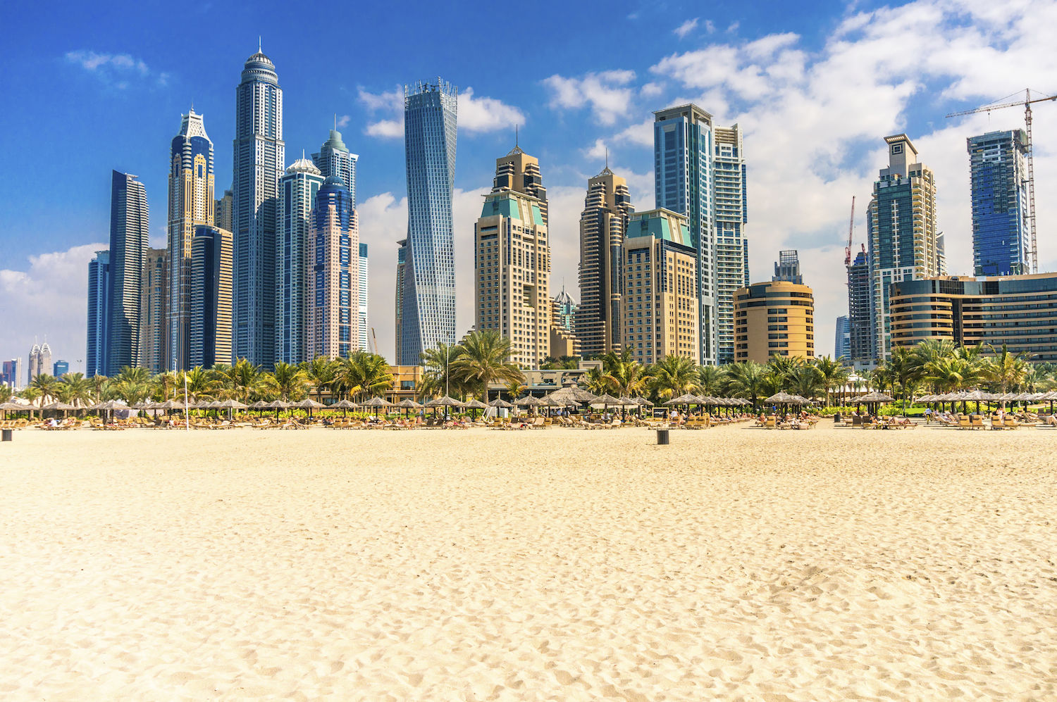 Dubai Marina.